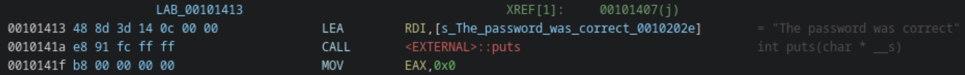 Image 1: Symbolic execution target that prints a positive message.