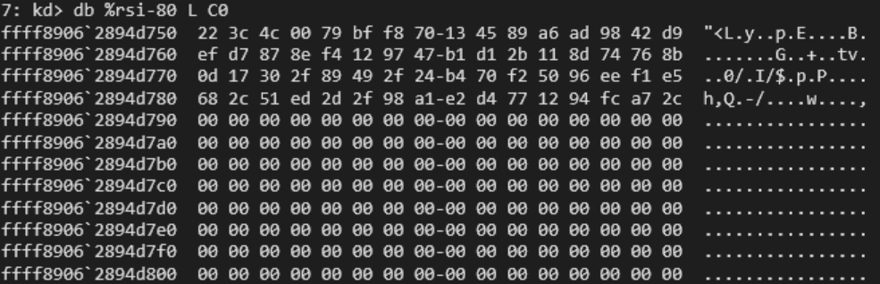 Image 13: The result of stubbing null bytes in the second and third SHA-512 hashes.