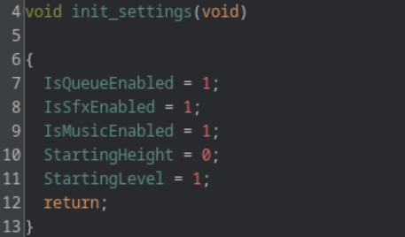 Image 10: The new init_settings function