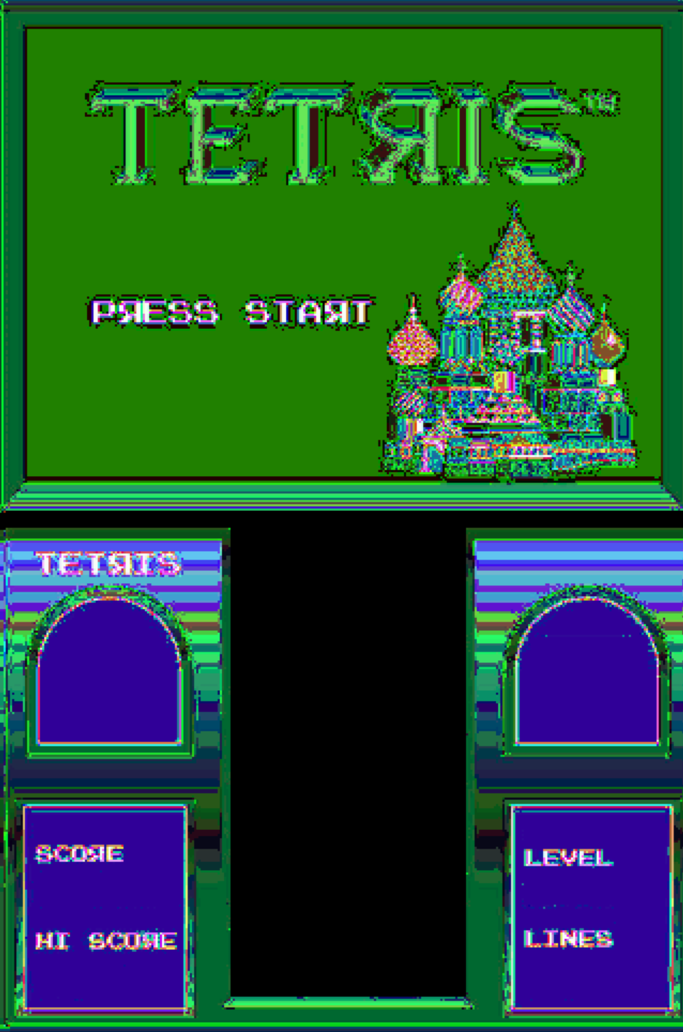 Image 3: Resulting images after applying an XOR key.