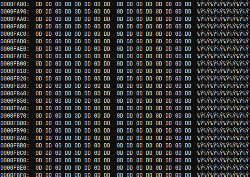 Image 2: Screens encoded using little-endian (left) and big-endian (right).