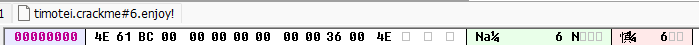 Image 4: Contents of the created key file in FlexHEX.
